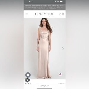 REPOST - Jenny Yoo SYLVIE dress, Prosecco